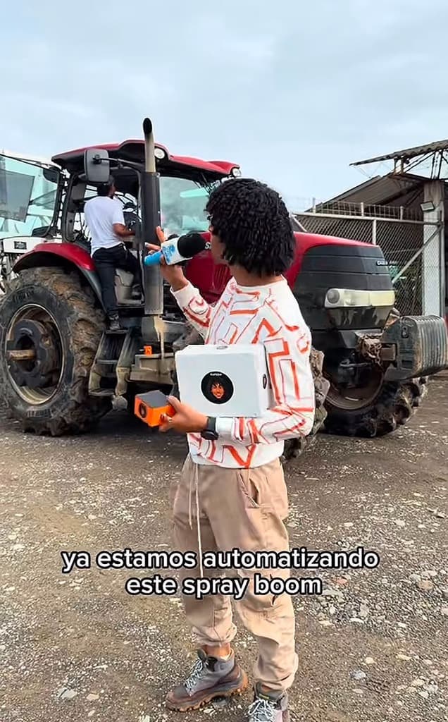 Automatización para tractores de GUAPA PIÑA